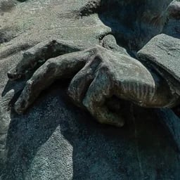 Close up on the hand of Gábor Baross.