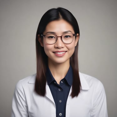 woman wearing black crew-neck shirt