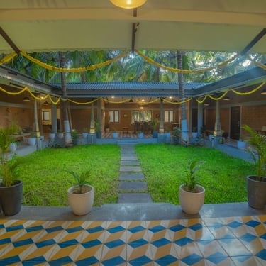 traditional interlocking bricks house