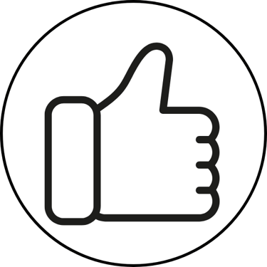 Pouce like création de contenu réseaux sociaux - Agence de communication et de marketing digital pou