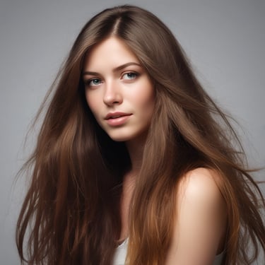 person sitting in front bookshelf
