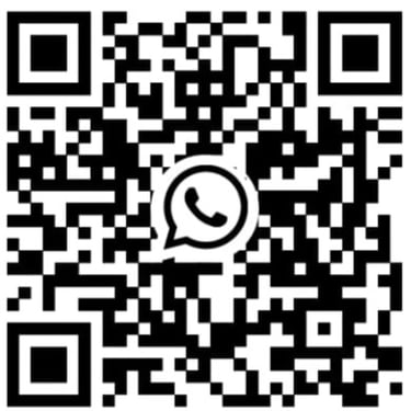 QR Code to navigate to business' WhatsApp account at 2462390215