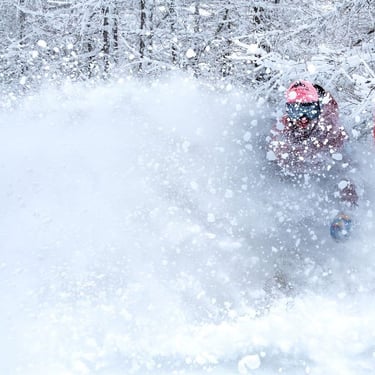 slash con lo snowboard a sestriere