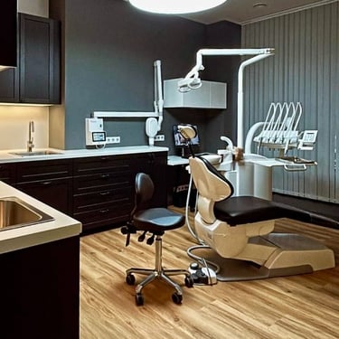 Dental theatre in the DentalX dental clinic in Prague