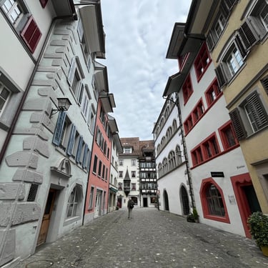 Streets in the Zug Old Town