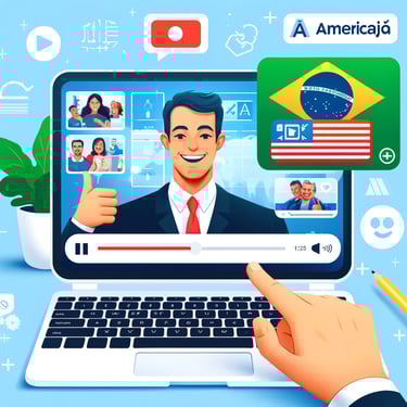 foto de uma guia na computadora insinando passo por passo