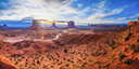 Monument Valley 128x64
