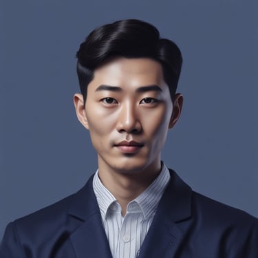 man standing near balcony