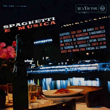 PML 10318 (RCA) - Spaghetti e musica