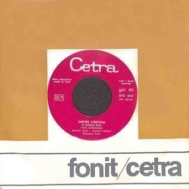 SPD 404 (Cetra) - Amore luntanu/Isculta sa serenada