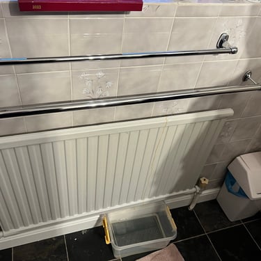 Customer wants to upgrade to a towel rail