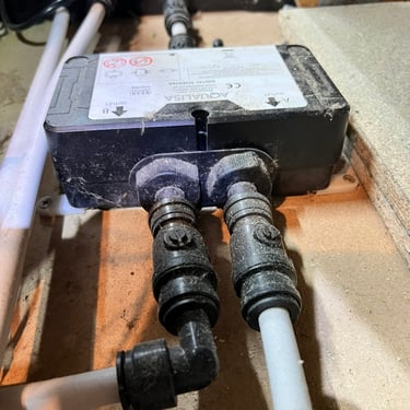 Leaking Aqualisa diverter processor box