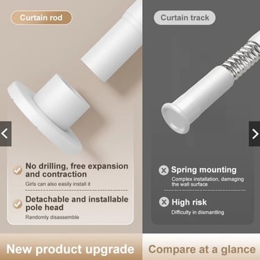 Sturdy Curtain Rod 