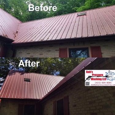 Roof wash in Bean Station, Tn 37708 near me by Bobs Pressure Washing LLC in Bulls Gap, Tn 37711 9