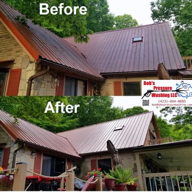 Roof wash in Bean Station, Tn 37708 near me by Bobs Pressure Washing LLC in Bulls Gap, Tn 37711 11