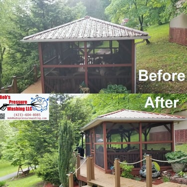 Roof wash in Bean Station, Tn 37708 near me by Bobs Pressure Washing LLC in Bulls Gap, Tn 37711 2