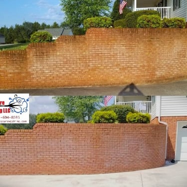 Retaining wall cleaning in Russellville, Tn 37860 near me by Bobs Pressure Washing LLC in Bulls Gap, Tn 37711 4