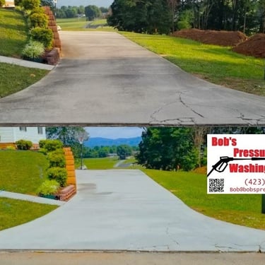 Concrete Driveway cleaning in Russellville, Tn 37860 near me by Bobs Pressure Washing LLC in Bulls Gap, Tn 37711 2