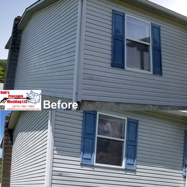House wash in Mooresburg, Tn 37811 near me by Bobs Pressure Washing LLC in Bulls Gap, Tn 37711 13