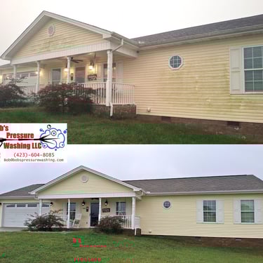 House wash in Whitesburg, Tn 37891 near me by Bobs Pressure Washing LLC in Bulls Gap, Tn 37711 31