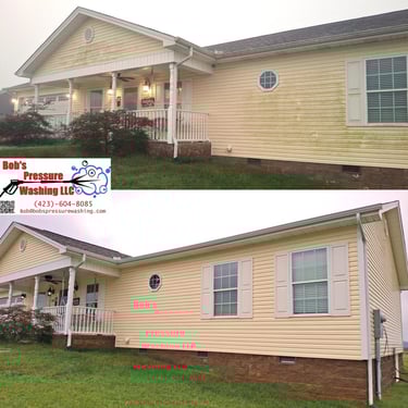 House wash in Whitesburg, Tn 37891 near me by Bobs Pressure Washing LLC in Bulls Gap, Tn 37711 29