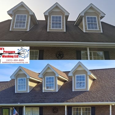 Roof wash in Russellville, Tn 37860 near me by Bobs Pressure Washing LLC in Bulls Gap, Tn 37711 4
