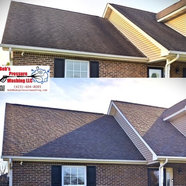 Roof wash in Russellville, Tn 37860 near me by Bobs Pressure Washing LLC in Bulls Gap, Tn 37711 1