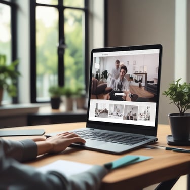 Bright living room with modern inventory