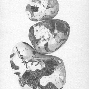 3 stones balancing