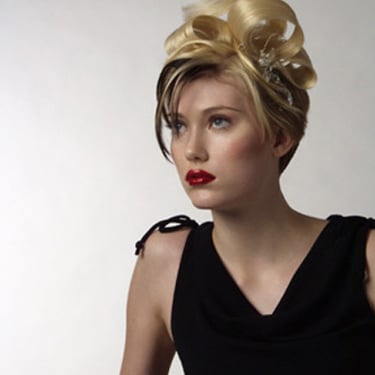 Extension hair pieces in Model *** Portrait Hair Makeup and Photography by Bruce Kushnick for wonderfulportraits.com