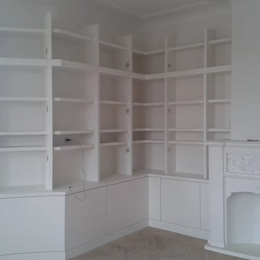 menuiserie bibliothèque