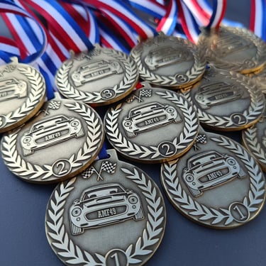 médaille concours laiton gravure laser