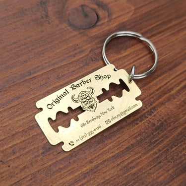 goodies porte clé coiffeur barbier