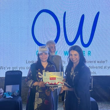 First prize winner "Pure drinking water Bahria town Lahore"