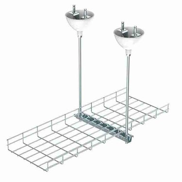 Apply to: hanging in the ceiling  Fit for:Diameter of wire from 3.5mm to 6.0mm  Include:1 unit(Threa