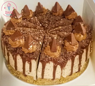 A Toblerone cheesecake from ZAKS Pud Pod