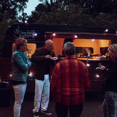 foodtruck groningen eten catering peppie & koffie