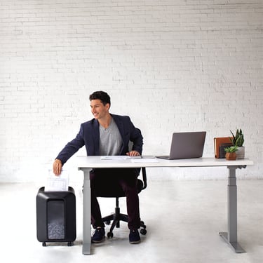 Fellowes most advanced shredders ever. Thoughtfully designed to integrate into any workspace.