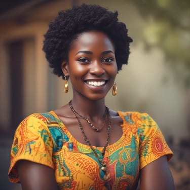 Smiling woman in her kitchen holding a brand-new blender, sunlight streaming through the window.