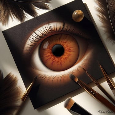Iris Artistique Marron