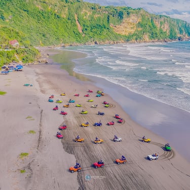 Jeep Gumuk Pasir Parangtritis dengan rute khusus offroad pasir