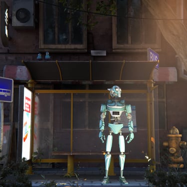 Illustration 3D -Abri