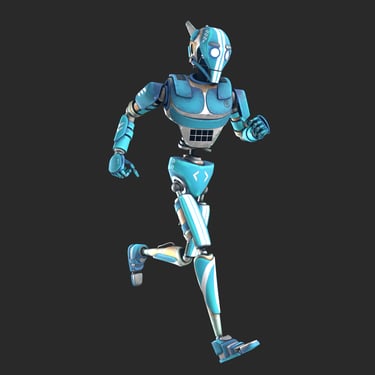 Robot stylised - Character Design 3d