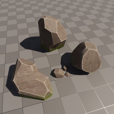 Rendu temps réel des pierres 3D d'un projet Unreal