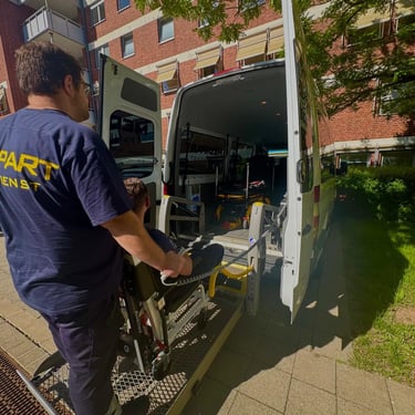 Medipart GmbH Fahrdienst im Einsatz