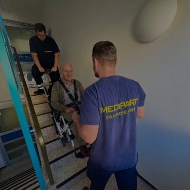 Medipart GmbH Fahrdienst im Einsatz