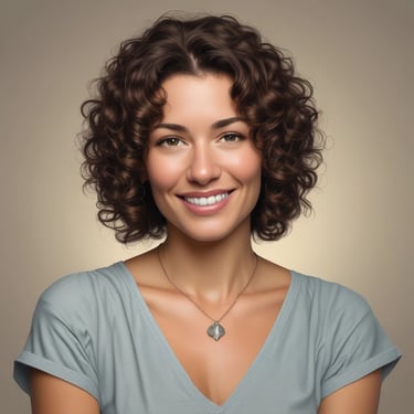 woman wearing black crew-neck shirt