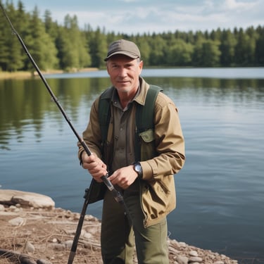 A happy young woman standing in front of a modern apartment building, smiling confidently.