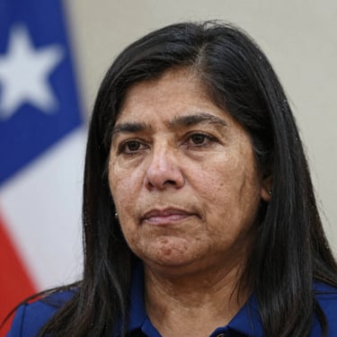 A smiling customer sharing their positive experience in a cozy setting.