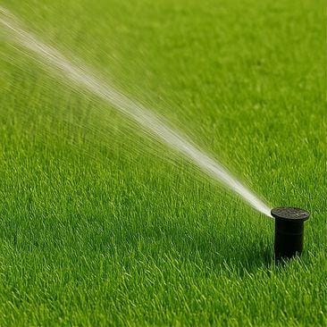 çit sistemleriyle sınırlandırılmış düzenli bahçe alanı